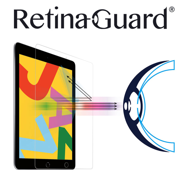 Anti-Blue light Tempered Glass Screen Protector - 2021 iPad 9th Gen / 2020 iPad 8th Gen / 2019 iPad 7th Gen