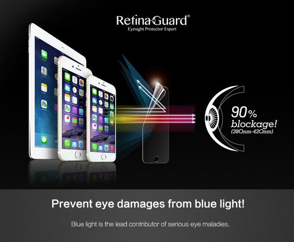 Anti-Blue light Screen Protector - iPhone 7 - RetinaGuard Store - Anti-Blue Light Screen Protectors for iPhone 7, 7 Plus, 6s, 6s Plus, iPads and Macbooks